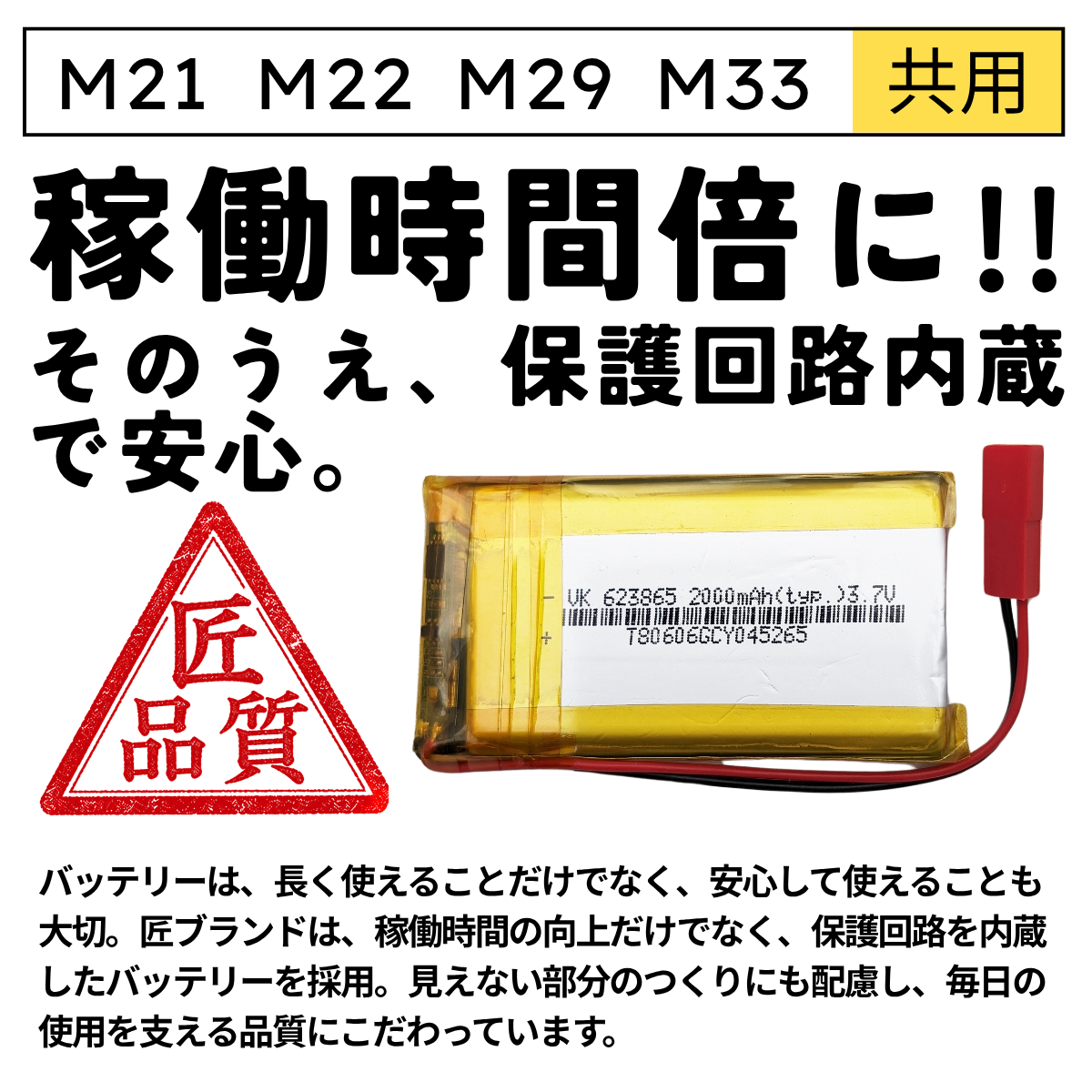 M21/M22/M29専用 基盤型用 標準4Kレンズ