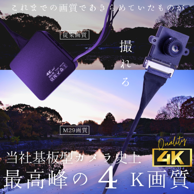 小型カメラ基板ユニット（匠ブランド）「M29」（エム29）